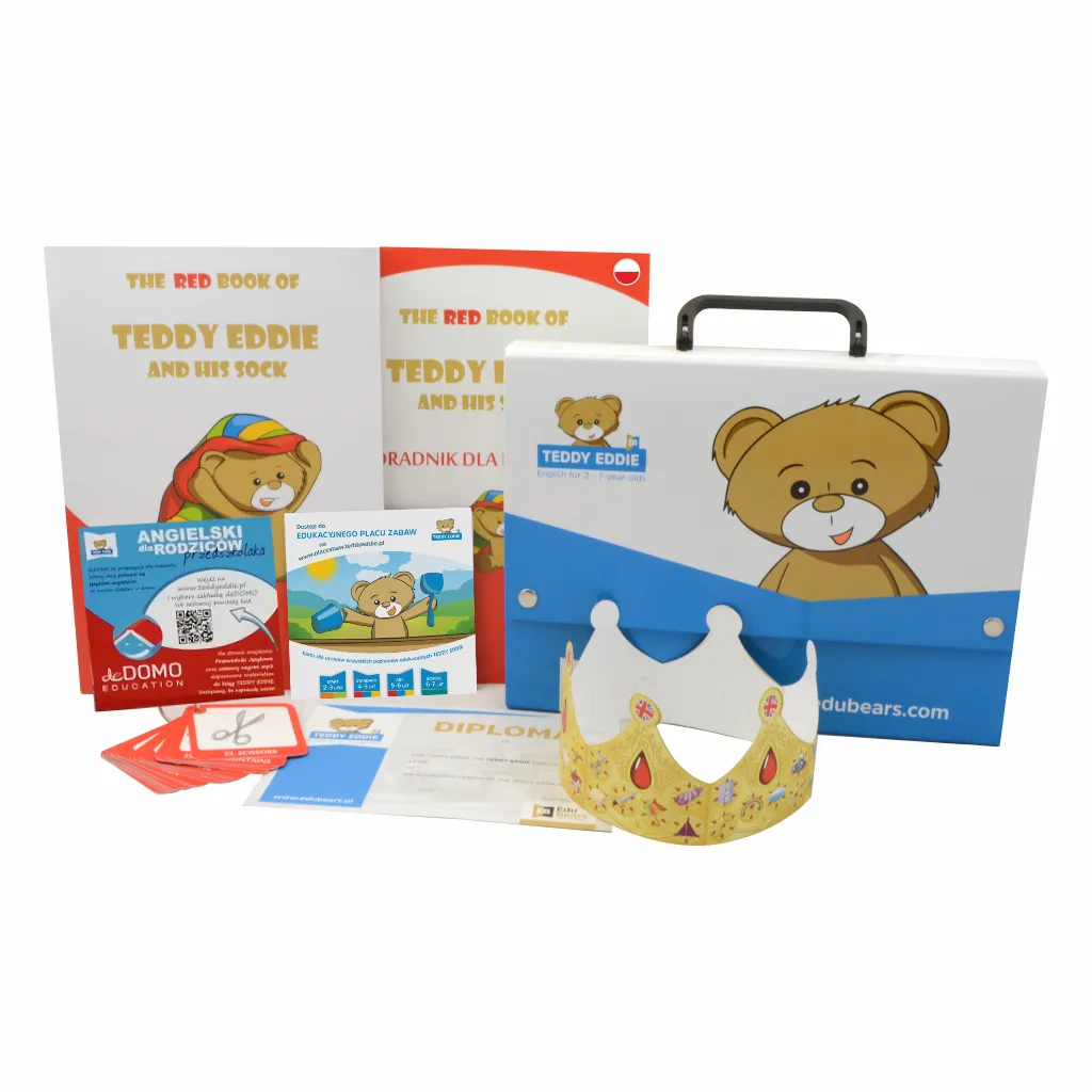 Pakiet edukacyjny Teddy Eddie: podręcznik, materiały i teczka